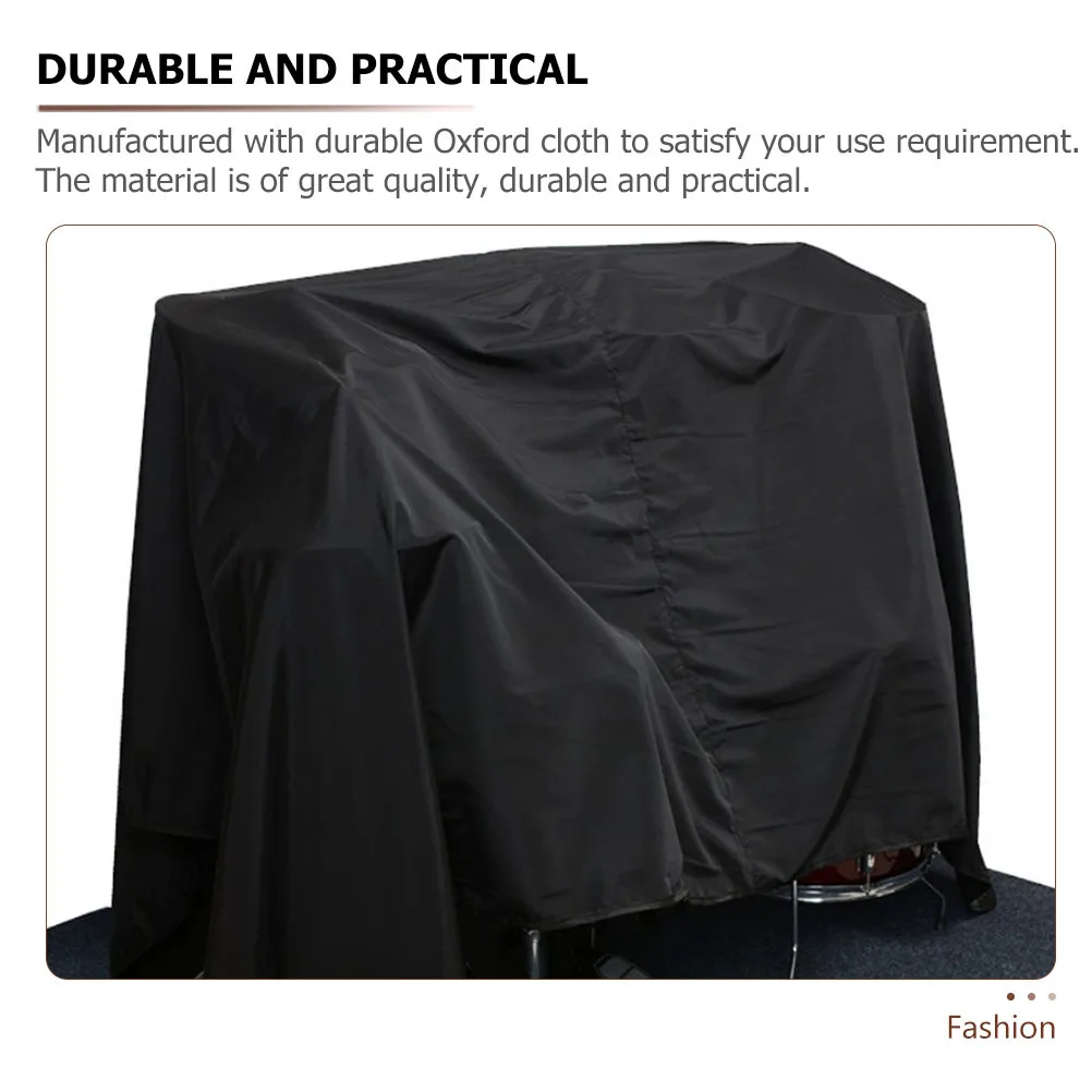 

Protective Cover Drum Set Maintenance -proof Soft Supply Silver Coated Oxford Cloth Decor