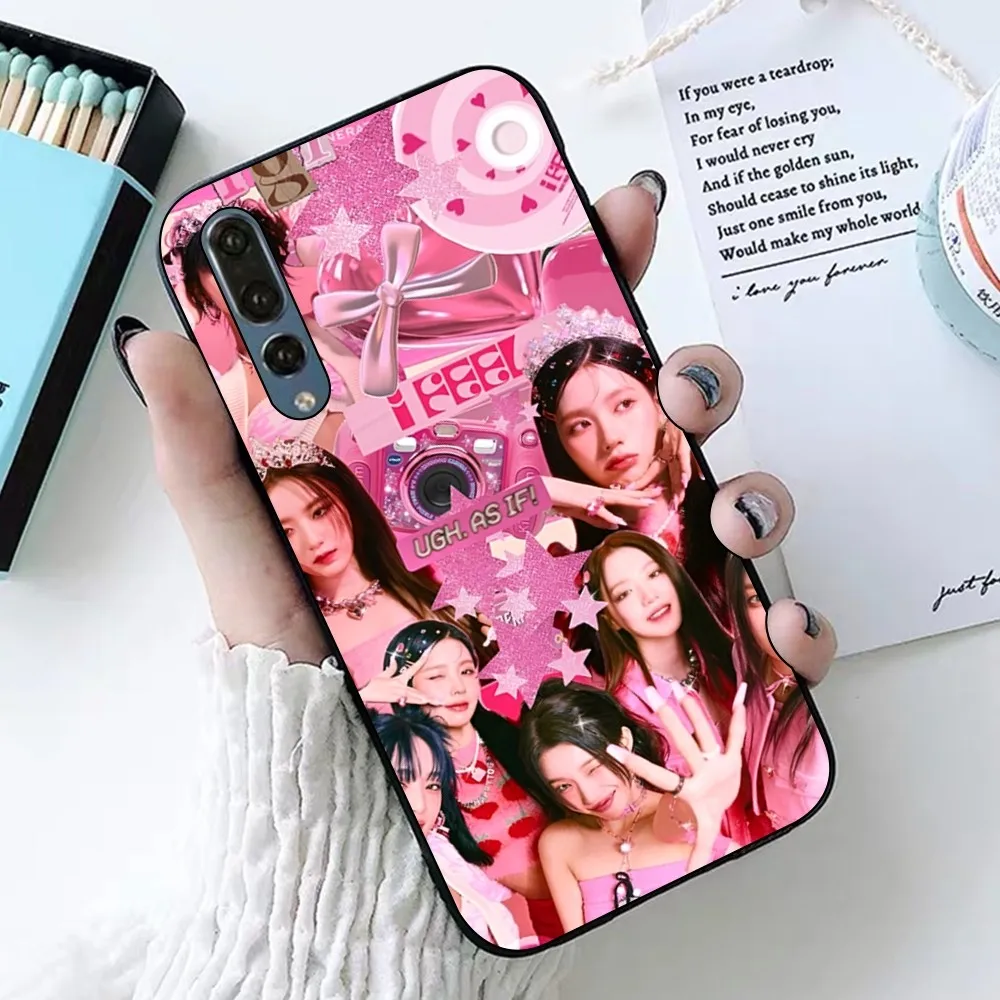 Kpop G-GIDLE I FEEL Beautiful Phone Case For Huawei P 8 9 10 20 30 40 50 Pro Lite Psmart Honor 10 lite 70 Mate 20lite