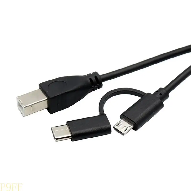 كابل تاريخ الطابعة CS1W USB-B للبيانو الإلكتروني والطبل الإلكتروني والماسح الضوئي والكمبيوتر المحمول