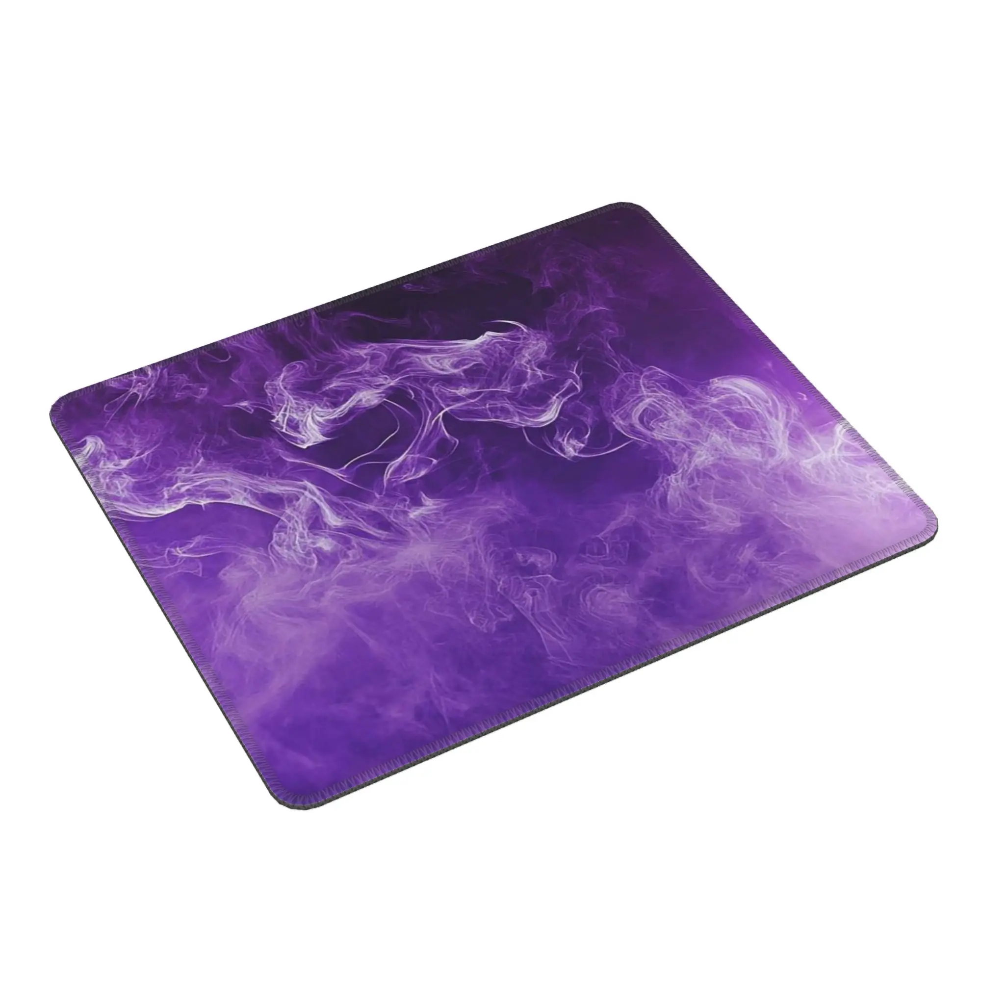 

Purple Cool Smoke Mouse Pad Computer Keyboard Mouse Mat Gamer PC Laptop Desk Mat Office Table Mats
