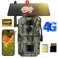 Hunting Trail Camera 5MP Night Vision Wildlife Camera With Motion Activated Outdoor Trail Cam Trigger Wildlife Scouting in Fores