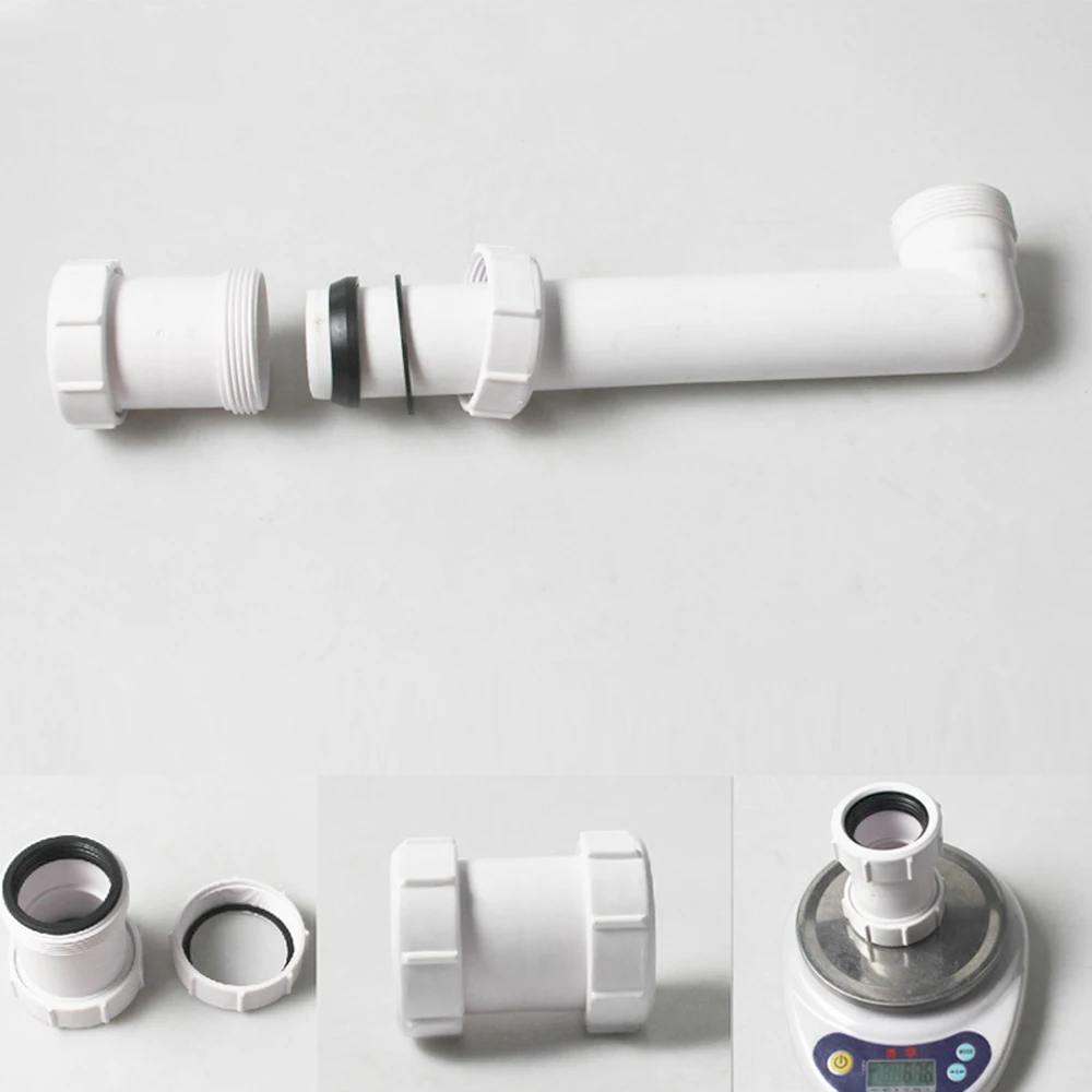 1pcs 40mm PVC Straight Pipe Connector Tank Water Pipe Fittings Irrigation Garden Straight Connector