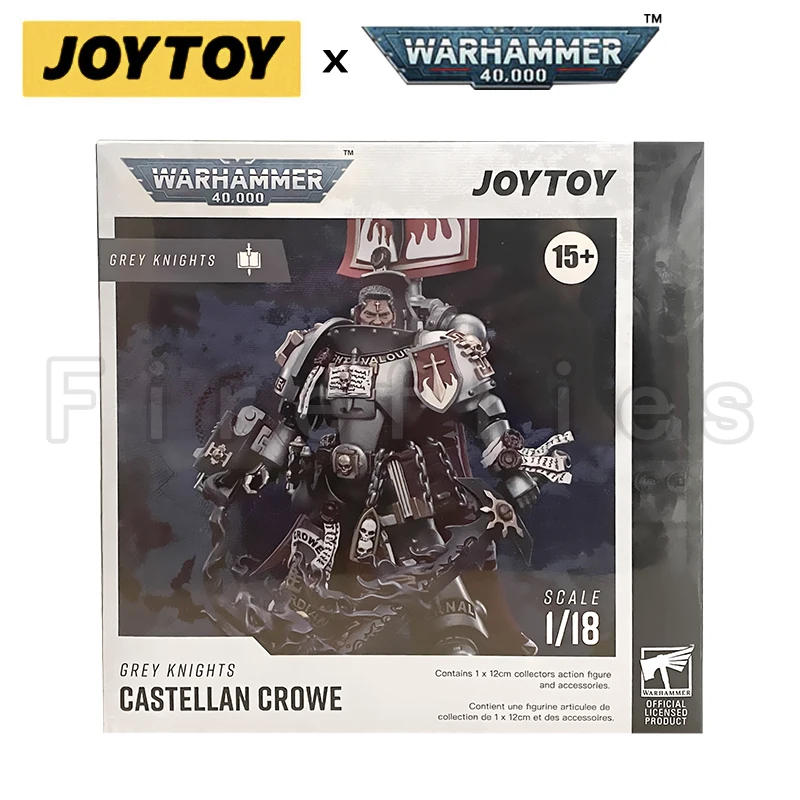 Joytoy cinzento cavaleiro Crowe Action Figure, Anime Coleção Modelo Toy, 1, 18, 40K