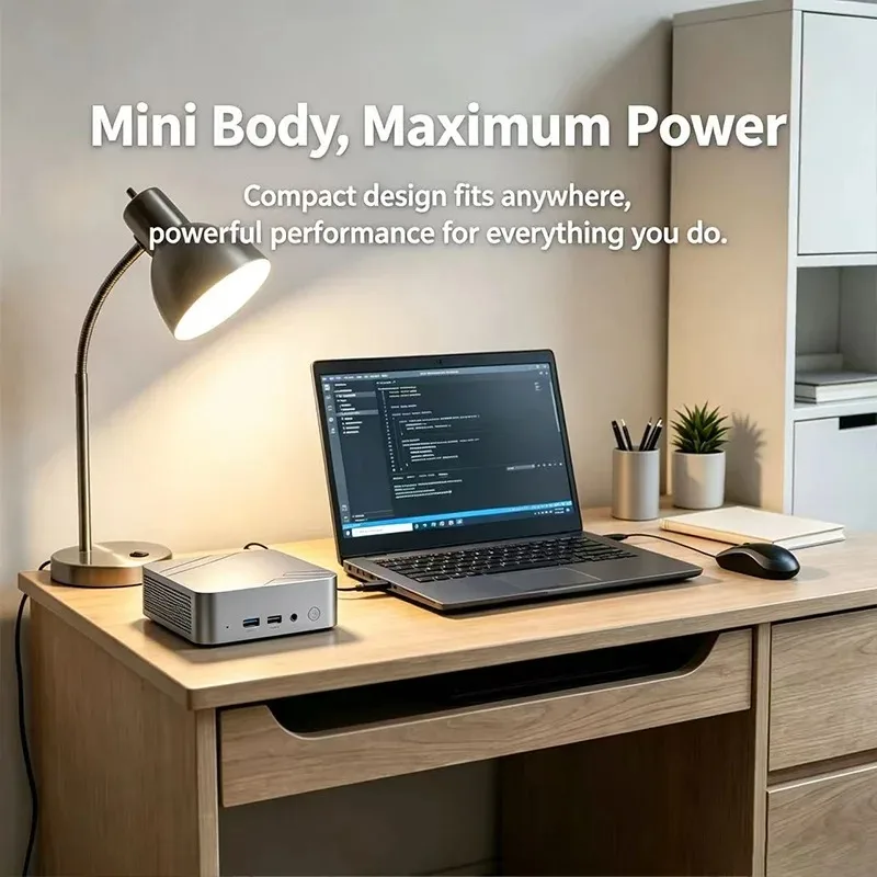 2026 New Intel Core i3 6100 Portable PC Computer Windows Mini PC 16GB RAM 1TB/2TB SSD WiFi 6 BT 5.2 4K Gaming Pc Desktop