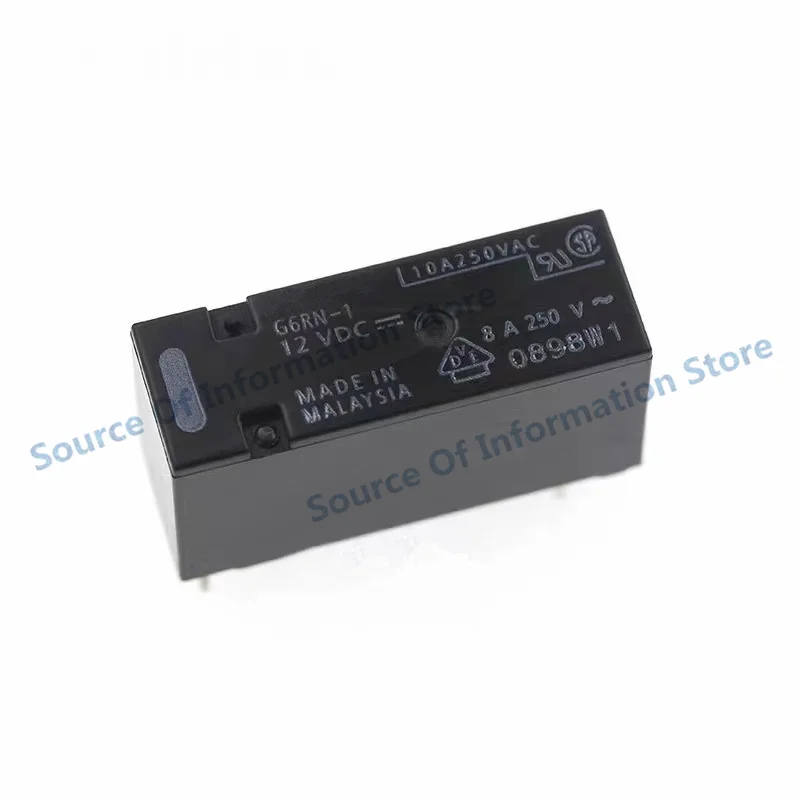 10Pcs Relay G6RN-1 5VDC G6RN-1 12VDC G6RN-1A 24VDC power relay G6RN-1-5VDC G6RN-1-12VDC G6RN-1-24VDC 5Pin 100% New Original