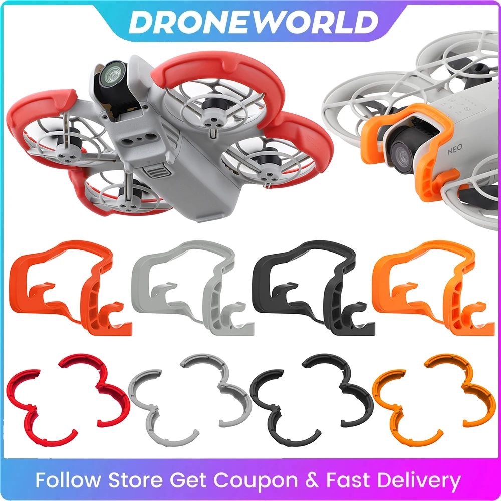 Sunnylife ل DJI NEO المضادة للتصادم حامي الوفير بار المروحة الحرس مكافحة الإفلات حماية حلقة ل DJI NEO الطائرة بدون طيار ملحق