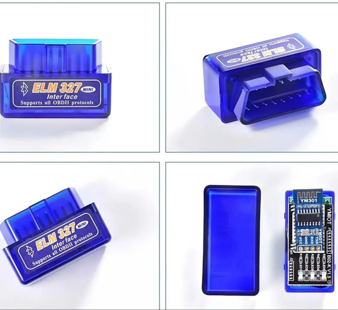 

Мини ELM 327 Bluetooth OBDII OBD2 Беспроводной CAN BUS Поддержка всех моделей OBD 2 V2.1 Автомобильный детектор неисправностей