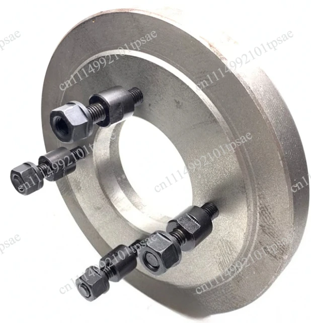 C5 160 C6 200 C6 Lathe Threejaw Chuck C-type Flange Plate Connection Over Plate Screw