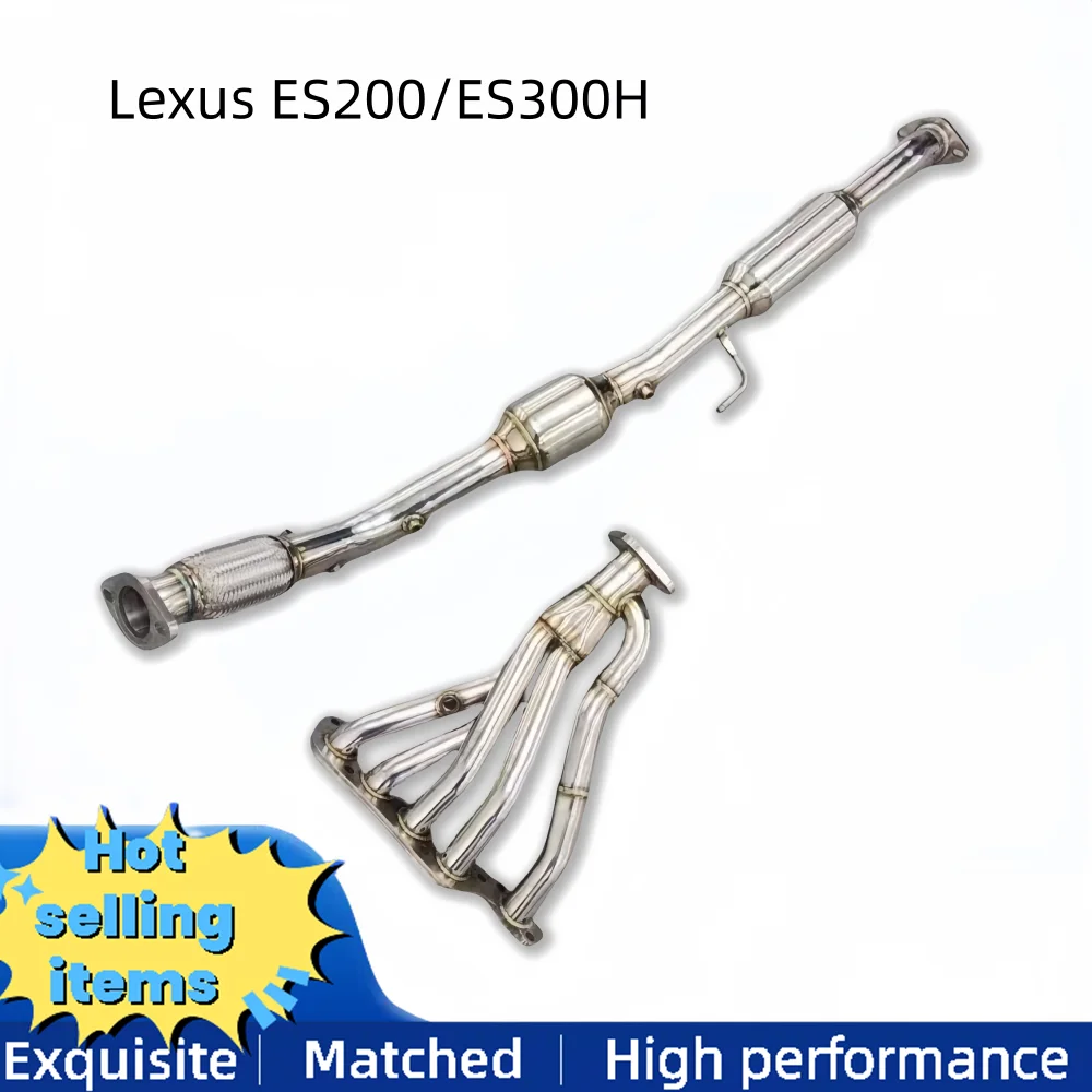 

Stainless steel exhaust manifold head for Lexus ES200/ES300H 2020+ exhaust system front pipe exhaust pipe downpipe