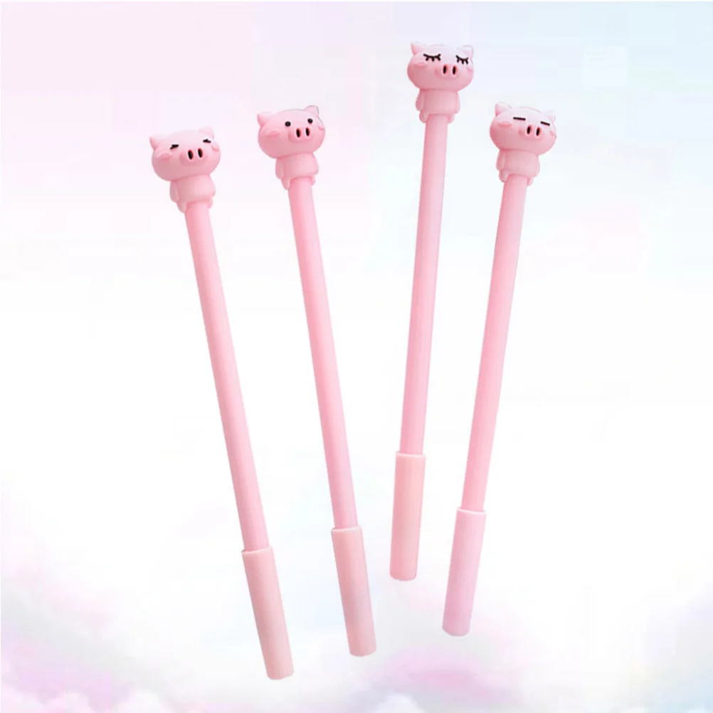 

16Pcs Expression Pig Gel Pen Black Ink 05mm Fine Point Smooth Writing Drawing Note Taking Office Signature Supplies