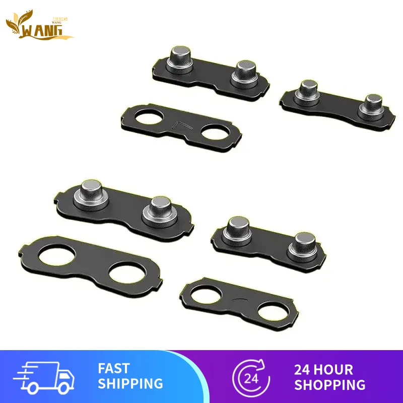 

400 шт. .325 3/8 ''соединители для звеньев цепи бензопилы для Stihl Oregon Carlton Tiger, китайский столяр для цепи, ремонт, предустановленные ремни, галстук