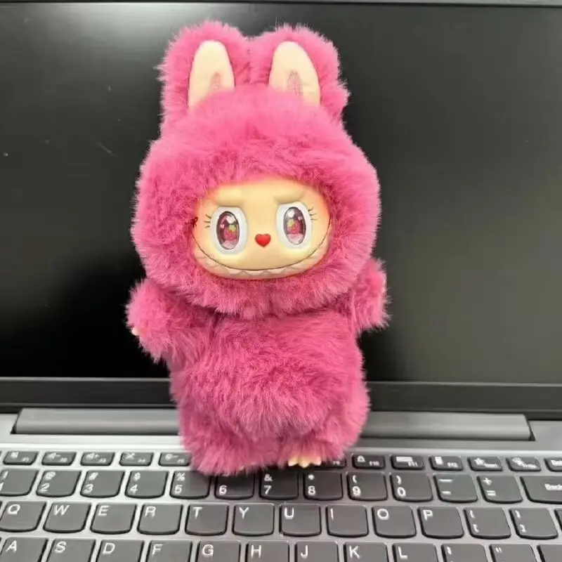 

High Quality Monster Labubu Strawberries Change Dolls Anime Figure Vinyl PendantsBag Accessory Child Toy Blind Box Birthday Gift