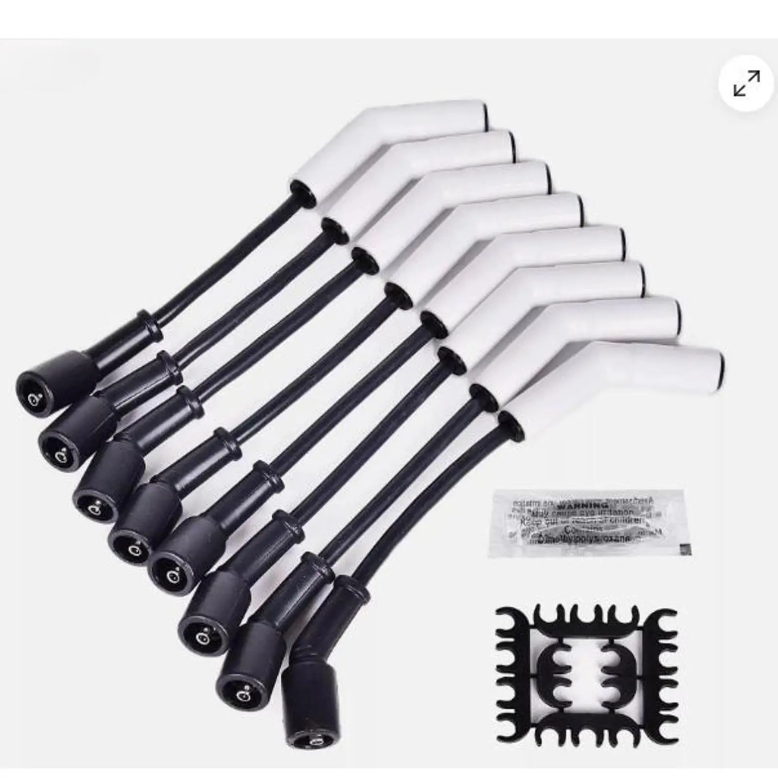 

High Performance 9070C Spark Plug Wire Set Ceramic Boot Ignition Cable Accessory for Chevrolet Spark 4.8L 5.3L 6.0L