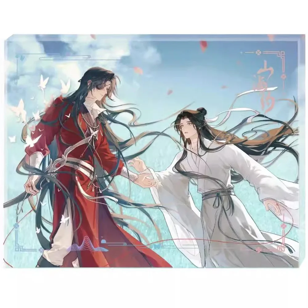 Anime TGCF Tian Guan Ci Fu Xie Lian Hua Cheng Cartoon Quicksand Acrylic Decoration Cosplay Official Kids Gift Pre-order