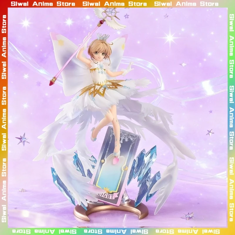 

В наличии 32 см KINOMOTO SAKURA аниме фигурка статуя из ПВХ модель куклы Коллекционная игрушка компьютерный чехол украшение подарок на день рождения