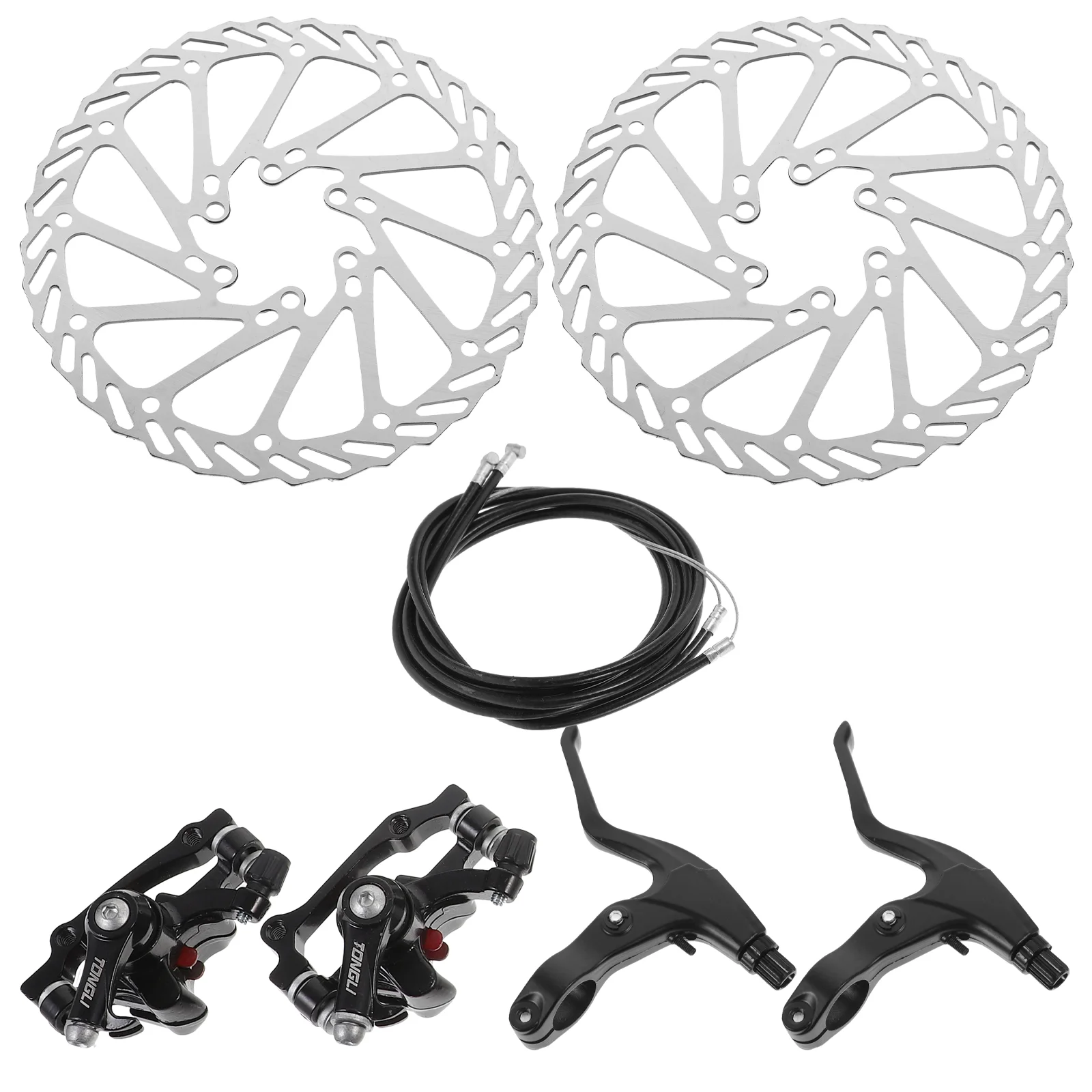 

Bicycle Disc Brake Brakes Hydraulic Mountain Bike Rotors Suite Pads For Aluminum Alloy Metal Mechanical Parts