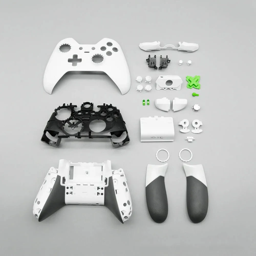 1set For Xbox One Elite Series1 Controller Front Back Housing Shell Case LT RT LB RB Trigger Button Bottom Cover Repair Part