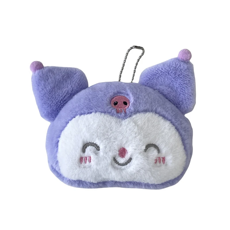 Sanrio Plüsch Schlüssel bund Puppen Pochacco Kuromi Puppe Cinnamon roll Melodie Rucksack Anhänger Kinder Plüschtiere Geschenke