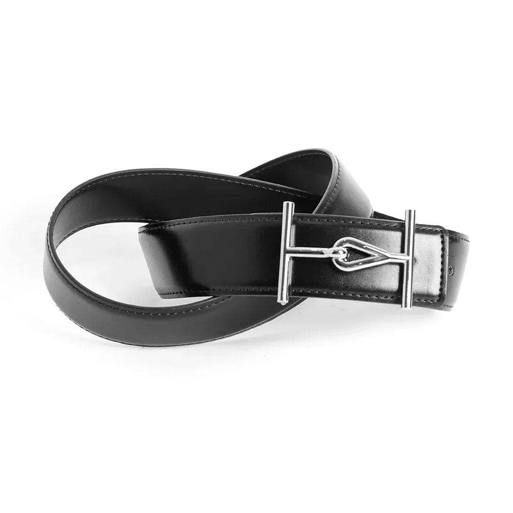 Luxury Designer Brand Belt Men High Quality Women Genuine Real Leather Dress Strap for Jeans Waistband Business Casual 3.8cm