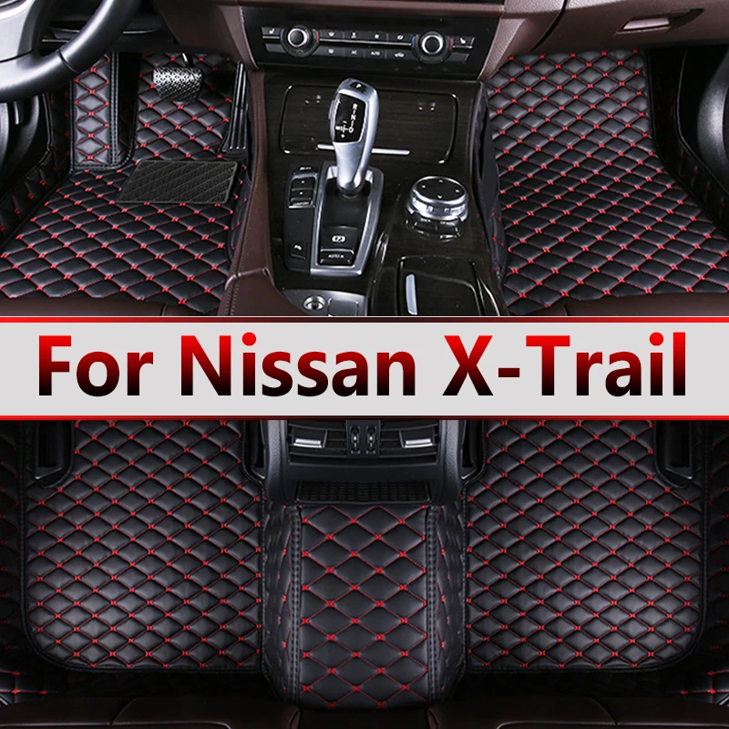 

Car Floor Mats For Nissan Rogue X-Trail X Trail T32 2014~2020 Carpets Leather Rugs Mat Pad Carpets Car Interior Accessories 2015