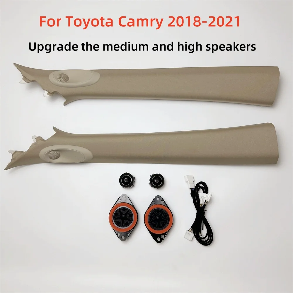 Car speaker for Toyota Camry 2018-2021 Tweeter cover A-pillar interior panel audio upgrade original non-destructive installation