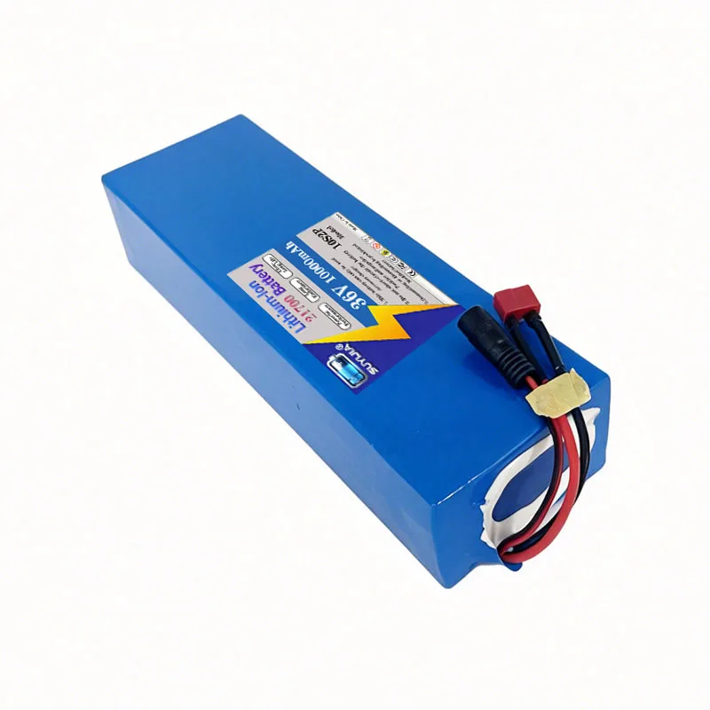 2026 new 36V10Ah 21700 lithium battery with BMS 10S2P rechargeable battery suitable for electric bicycle large capacity battery