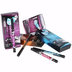 Black liquid eyeliner waterproof eyeliner pencil 36H long-lasting liquid eye liner pen quick-dry no blooming cosmetics tool