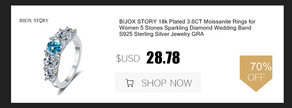 BIJOUX STORY 1CT Moissanit Anhänger für Frauen Simulierte Diamant Halskette S925 Sterling Silber Schmuck Mädchen Valentinstag Geschenk – Detail 3