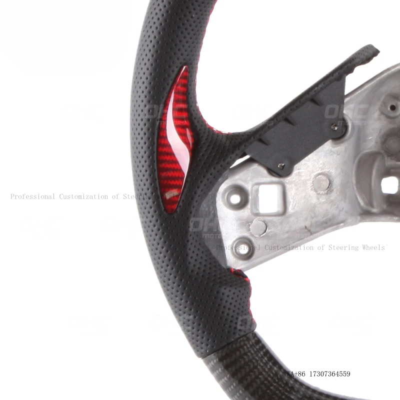 Carbon fiber steering wheel suitable for Chevrolet Corvette C8 convertible 2016~2019 Devil's Horn