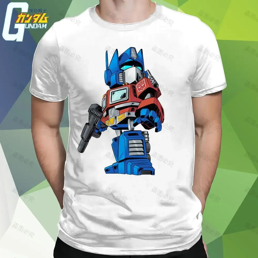 Herren hemd Gundam Vintage Gym Manga 110-6xl Anime T-Shirts Harajuku Mode Streetwear O-Kragen Kurzarm Sommer übergroß