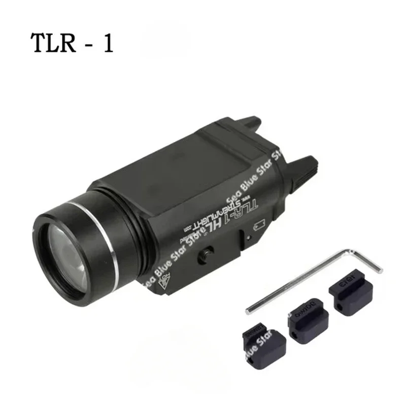 Hot-selling  R-1 tactical under-hanging strong light, flashlight LED adaptable to 20mm variety of outdoor lighting