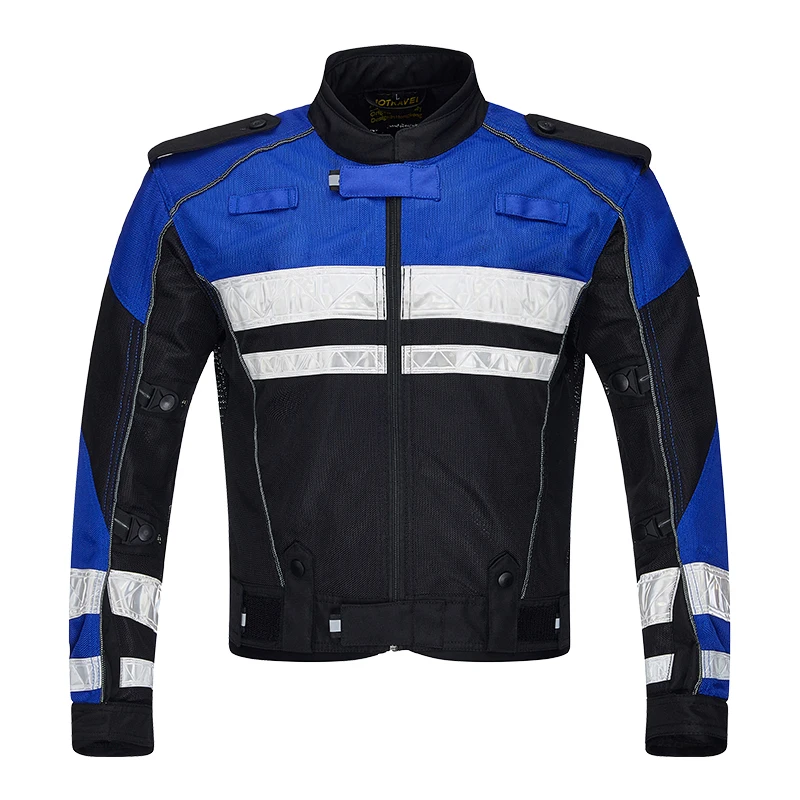 Motorcycle Summer Breathable Jackets Men Moto Protective Gear Jacket men Racing Reflective Mesh Clothing Motorbike jackets