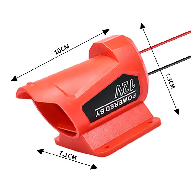 Suitable for Milwaukee 12VM12 Electric Tool Lithium Battery Adapter DIY Converter Grinder