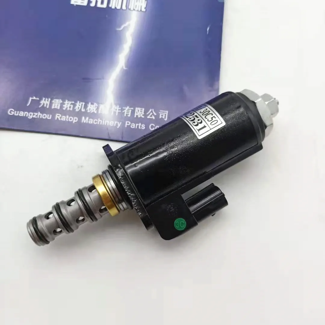 High Quality SK200-8 SK300-8 Excavator Main Pump Solenoid Valve KDRDE5K-31/30C50-123 YN35V00054F1