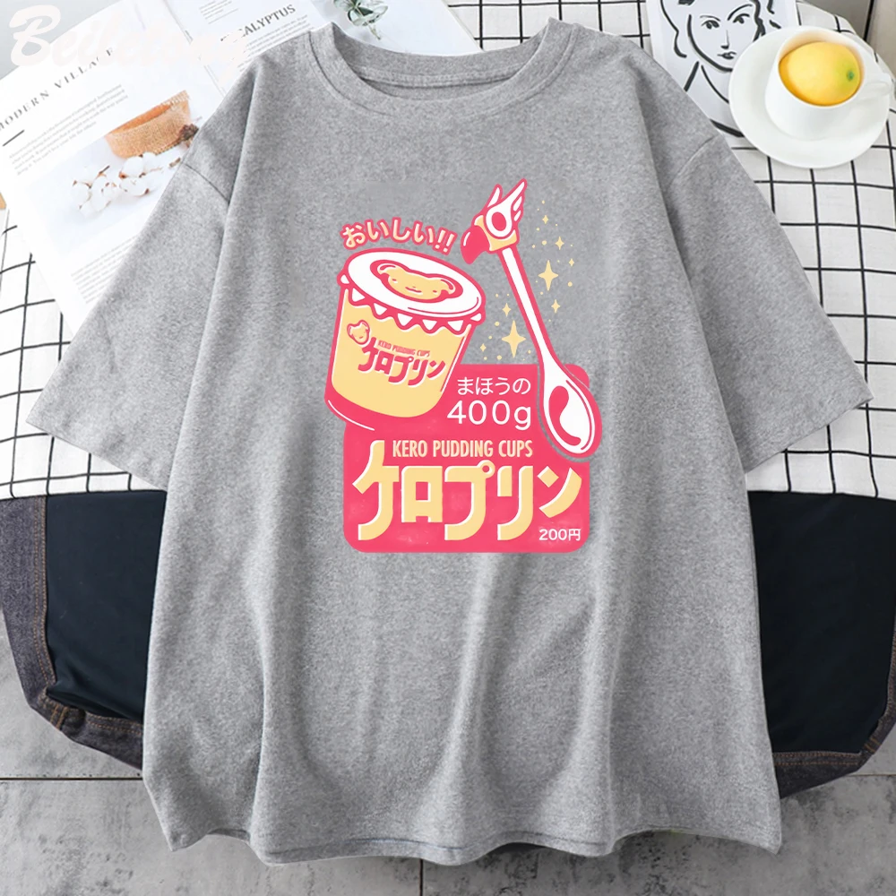 Harajuku High Street Anime giapponese stampa magliette da donna estate Casual allentato Oversize o-collo manica corta top Tees Unisex