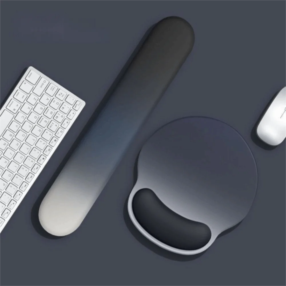 New Memory Cotton Keyboard Hand Rest Gradient Ergonomics Keyboard Support Comfortable Hand Rest Boys and Girls