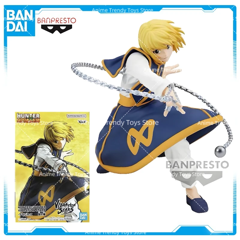 

Original BANDAI Banpresto HUNTER HUNTER VIBRATION STARS Kurapika Anime Figures Action In Stock Model Collect Toys Gifts WY