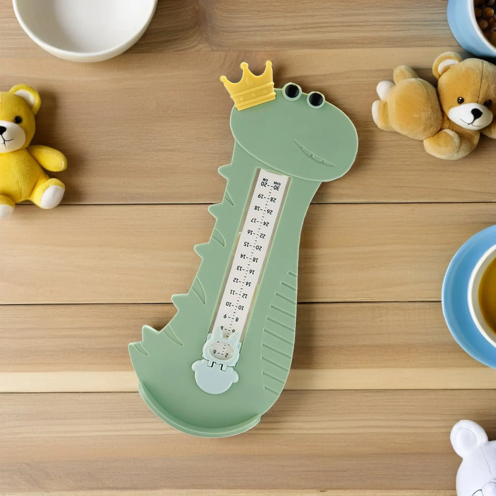 Foot Measurement Ruler Universal Shoe Size Gauge Cartoon Measuring Device for Accurate Feet Length Tracking