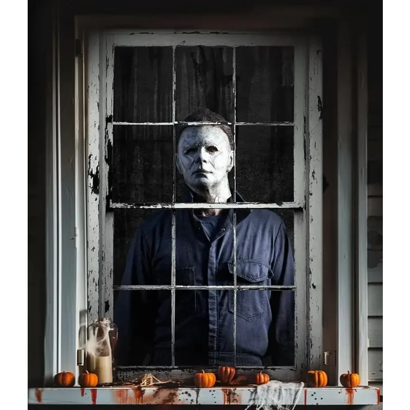 

Halloween Horror Curtain, Halloween Decoration，Window Door Co er