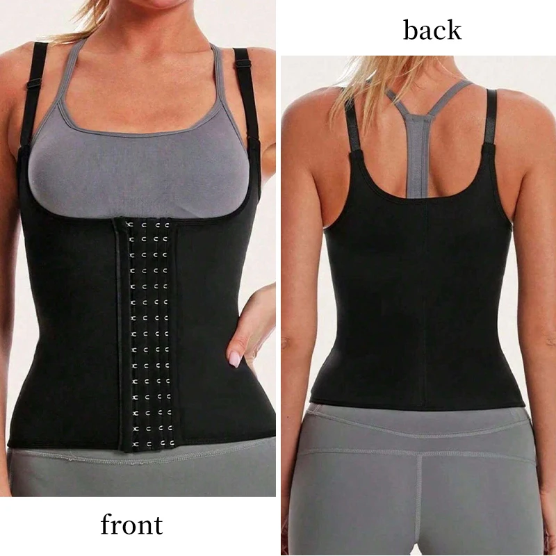 مشد الخصر للسيدات، مشد الخصر، خطاف قابل للتعديل، ملابس داخلية للتمرين في صالة الألعاب الرياضية والجري والتحكم في البطن