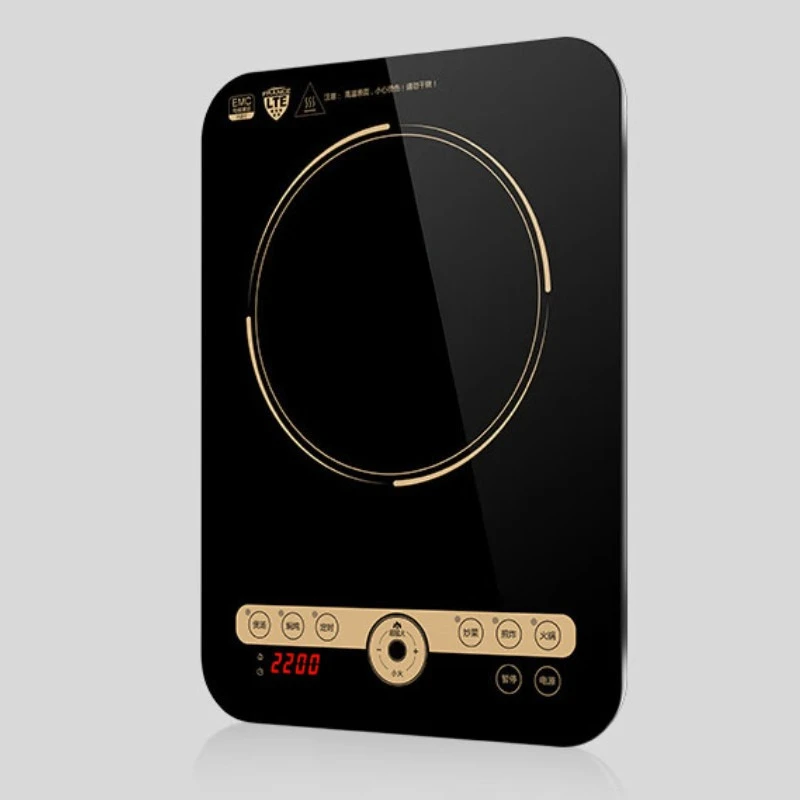 طباخ التعريفي 2200 واط زر واحد حريق ساخن للغاية مع وعاء مزدوج، طهي سريع متعدد الوظائف ذكي #2