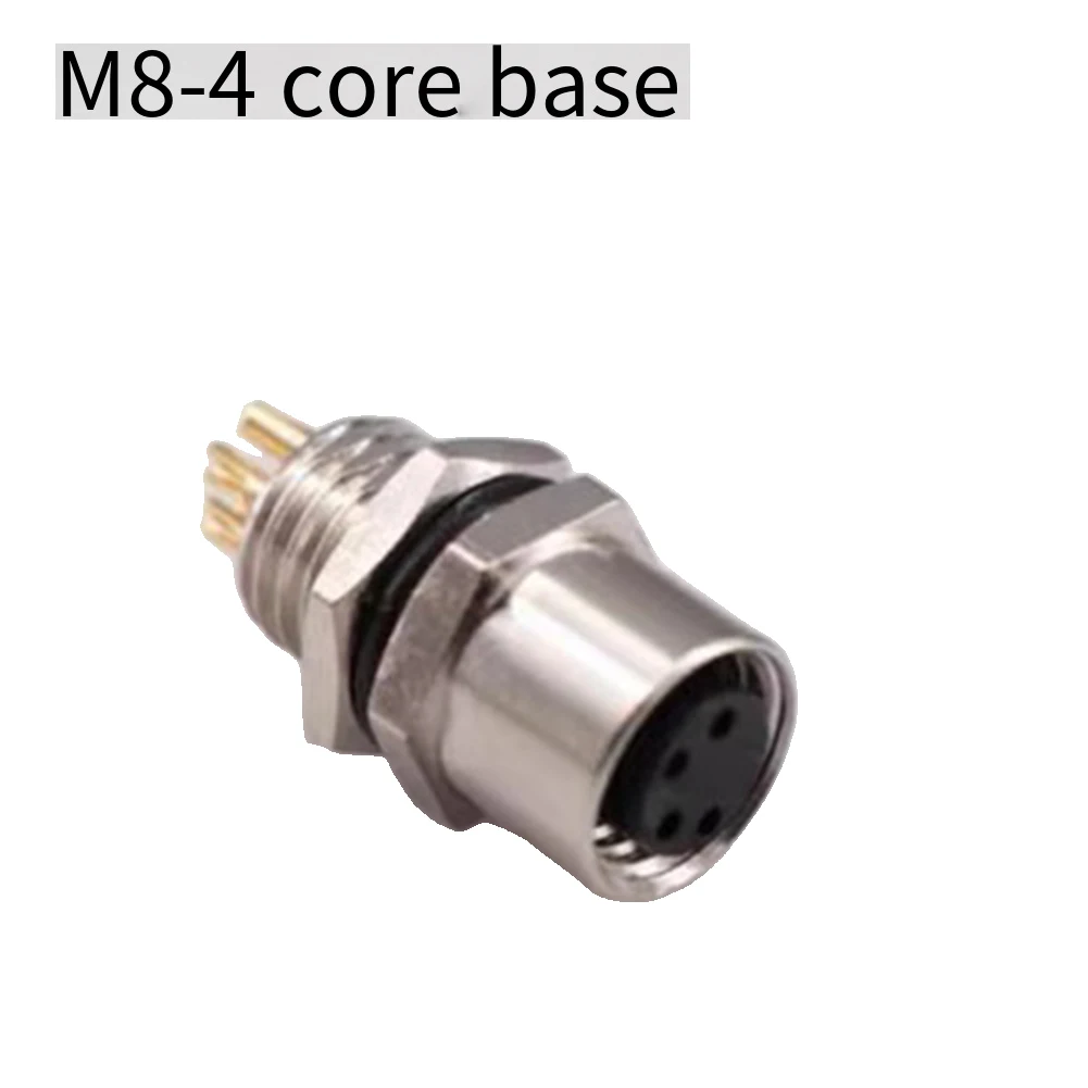 Harsh Environments M8 Industrial Circular Connector Excellent Conductivity Field Devices Connection Plug-and-play Solution