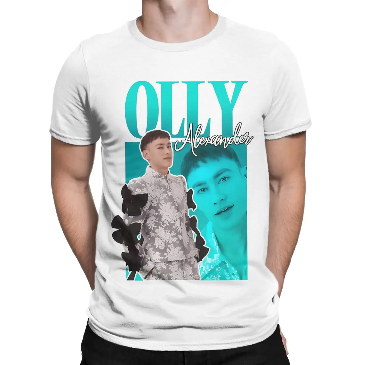 Men Women's Olly Alexander Years Dizzy Eurovisions Song Contest 2024 T-Shirt Accessories Leisure T Shirt Tee Clothing Original