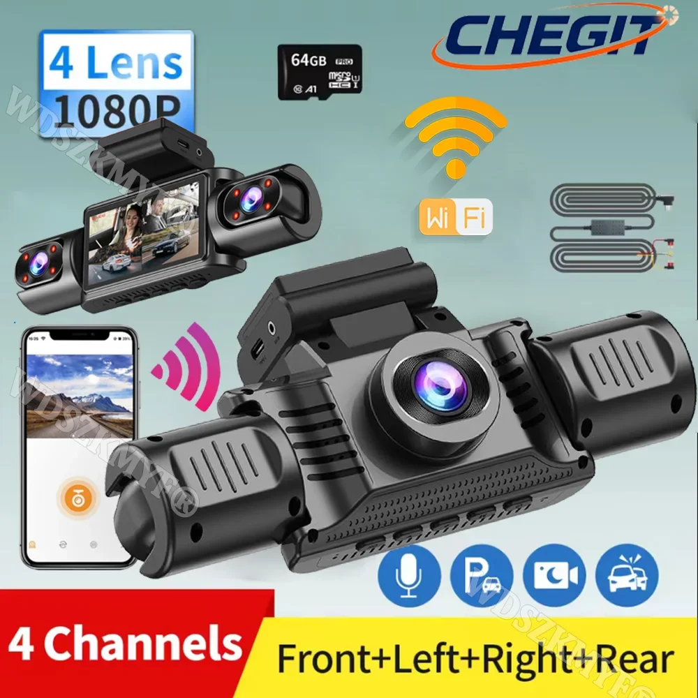 360 Dash Cam 4 Chan…