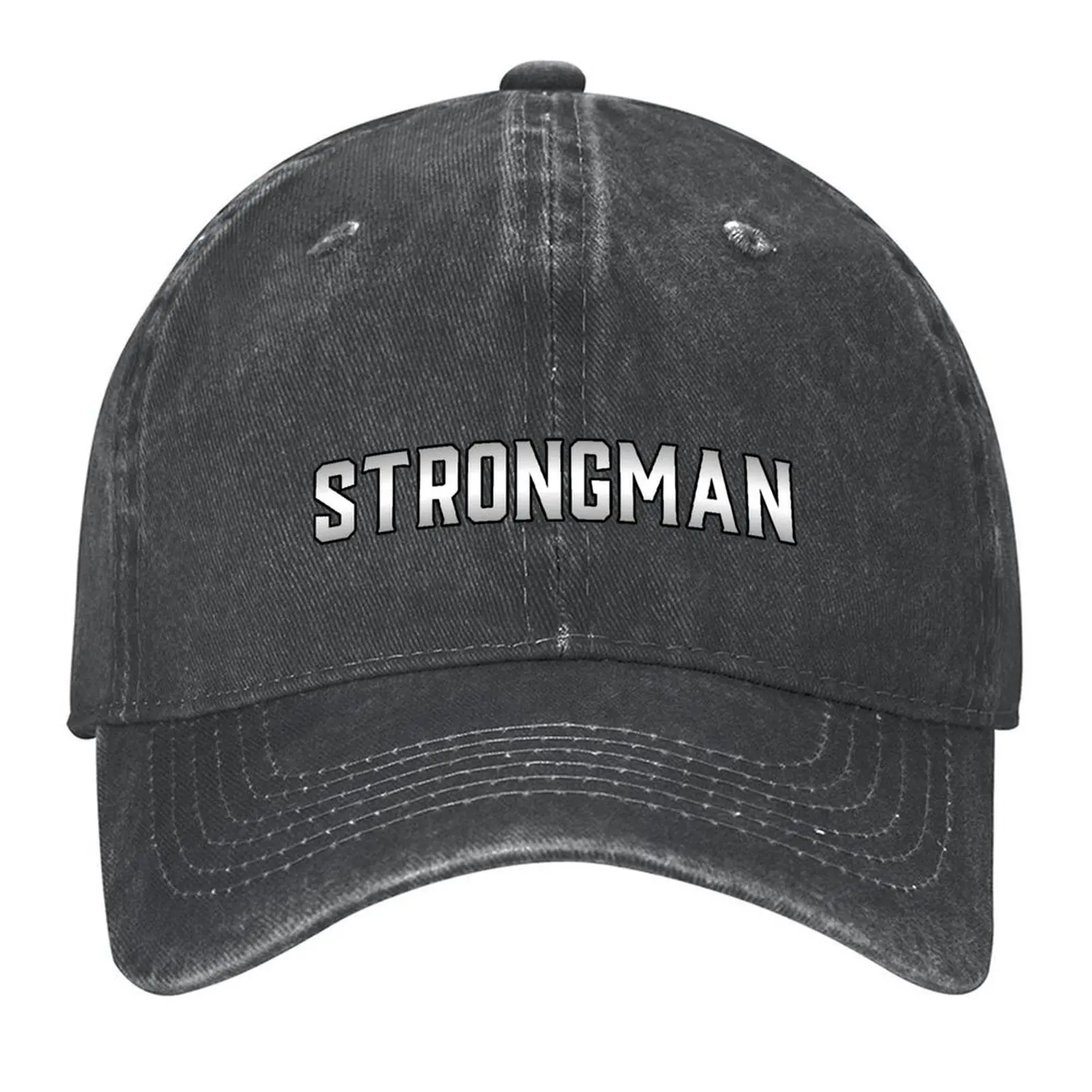 

STRONGMAN (Silver Shine) Baseball Cap Anime custom caps Uv Protection Solar Hat Golf Hat Baseball Men Women's