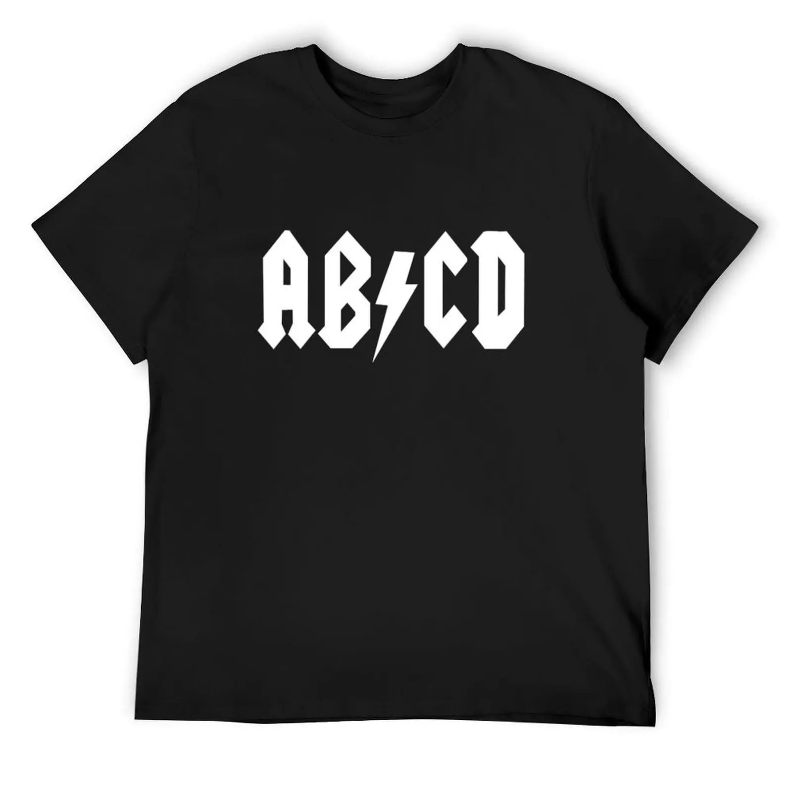 

AB/CD White T-Shirt valentines boutique clothes summer clothes topping t shirts men