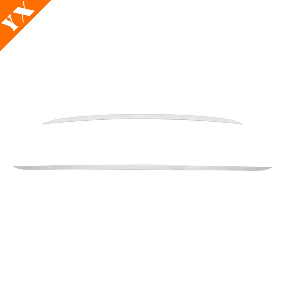 لشاومي SU7 برو ماكس اكسسوارات 2024 المقاوم للصدأ الخارجي تقليم سيارة الذيل الوفير الكسوة الباب الخلفي تقليم الديكور غطاء للحماية