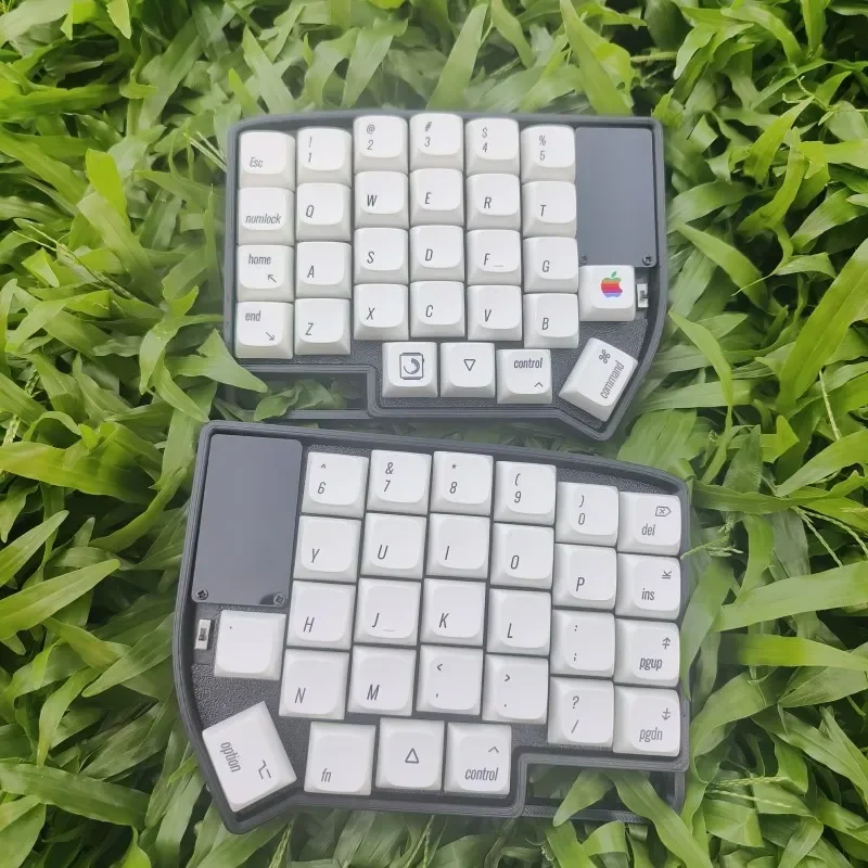 Lily58 wireless Split Keyboard Kit Customized Single Mode 2.4G Hot-swap VIA Program 15-laye Layout Split Keyboard for MX Switch