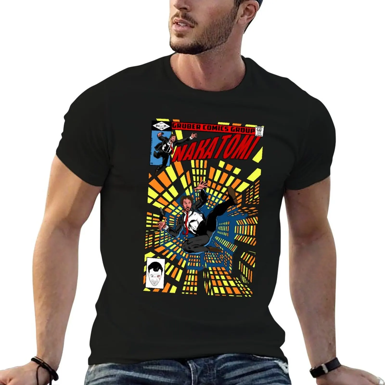 

T-Shirt tshirt for man men nakatomi shirts g man t