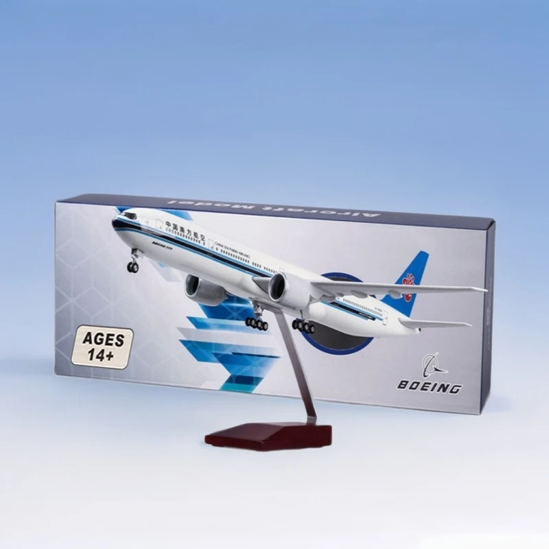 

47CM Scale B777 Model China Southern Airlines Airways Diecast Resin Airplane Toy Airline Collection Display Decoration Gifts Fan